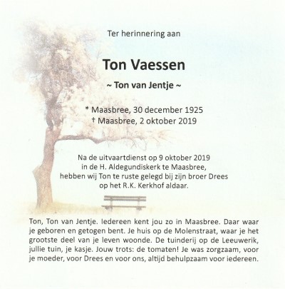 2019 Ton Vaessen 3